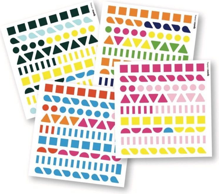 Poppik Kreativní karty se samolepkami V džungli - obrázek 3