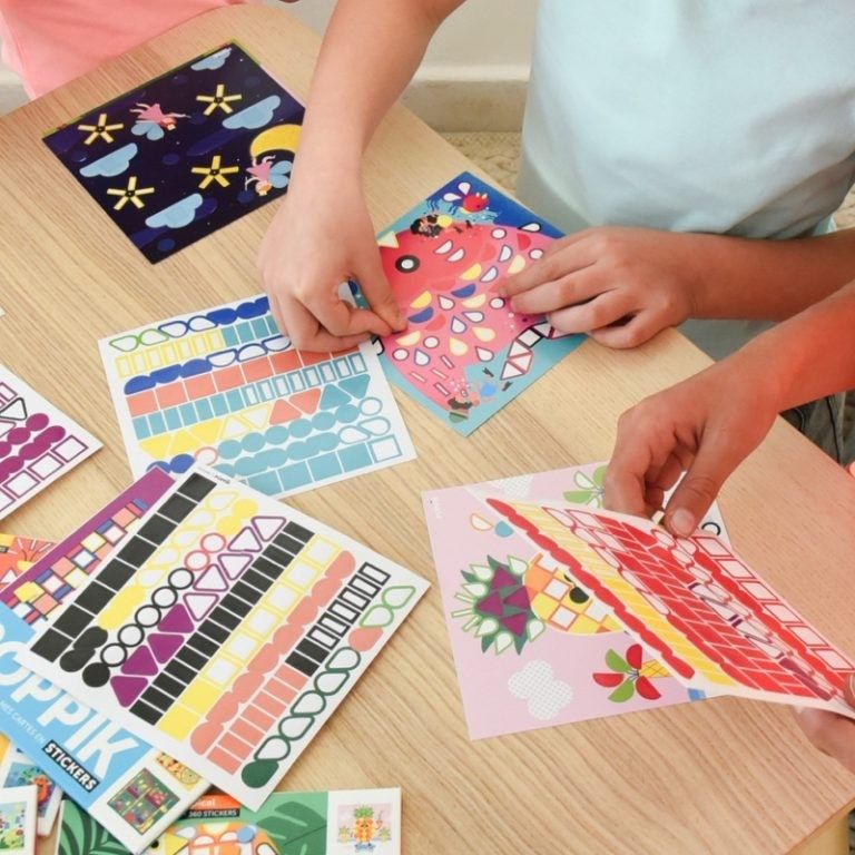 Poppik Kreativní karty se samolepkami V džungli - obrázek 7