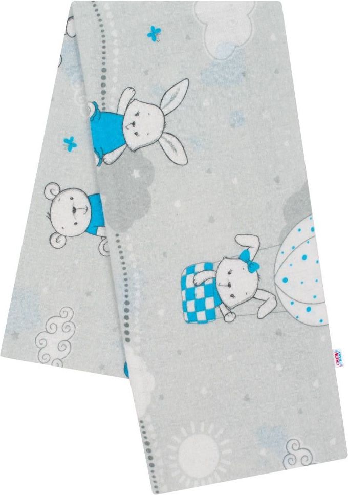 NEW BABY Flanelová plena s potiskem Varianta: New Baby zvířátka - bílá - obrázek 50