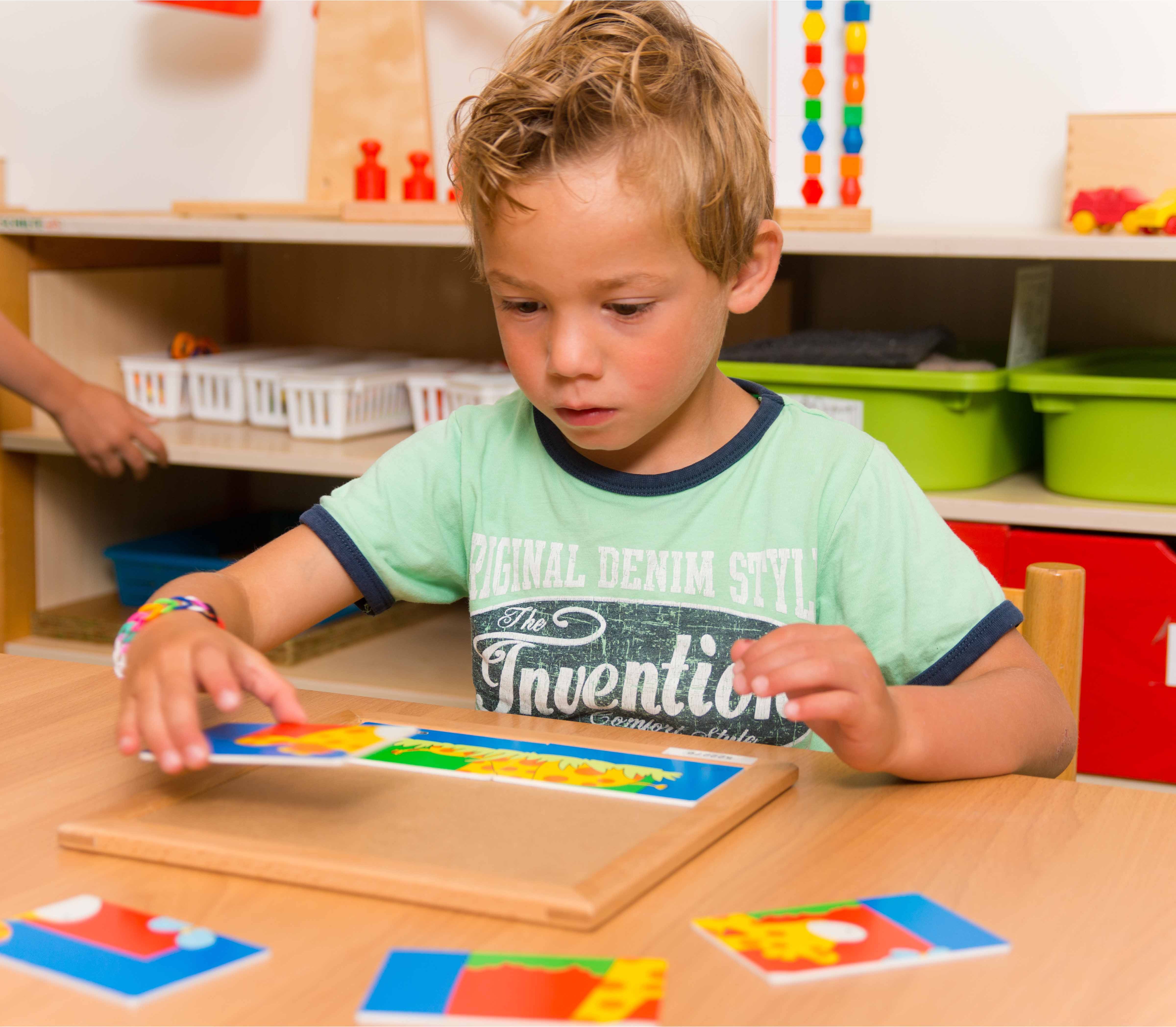 Educo Puzzle zvířat - Matka a mládě - žirafa (6 dílků) - obrázek 3