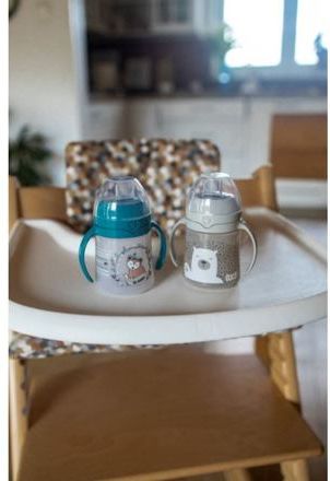 LOVI Tréninkový hrneček 150ml BUDDY BEAR 6m+ - obrázek 4