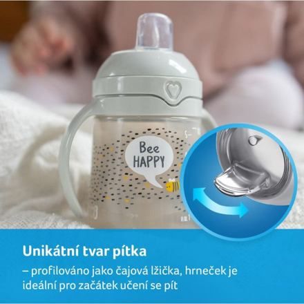LOVI Tréninkový hrneček 150ml BUDDY BEAR 6m+ - obrázek 6