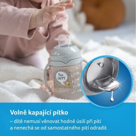 LOVI Tréninkový hrneček 150ml BUDDY BEAR 6m+ - obrázek 8
