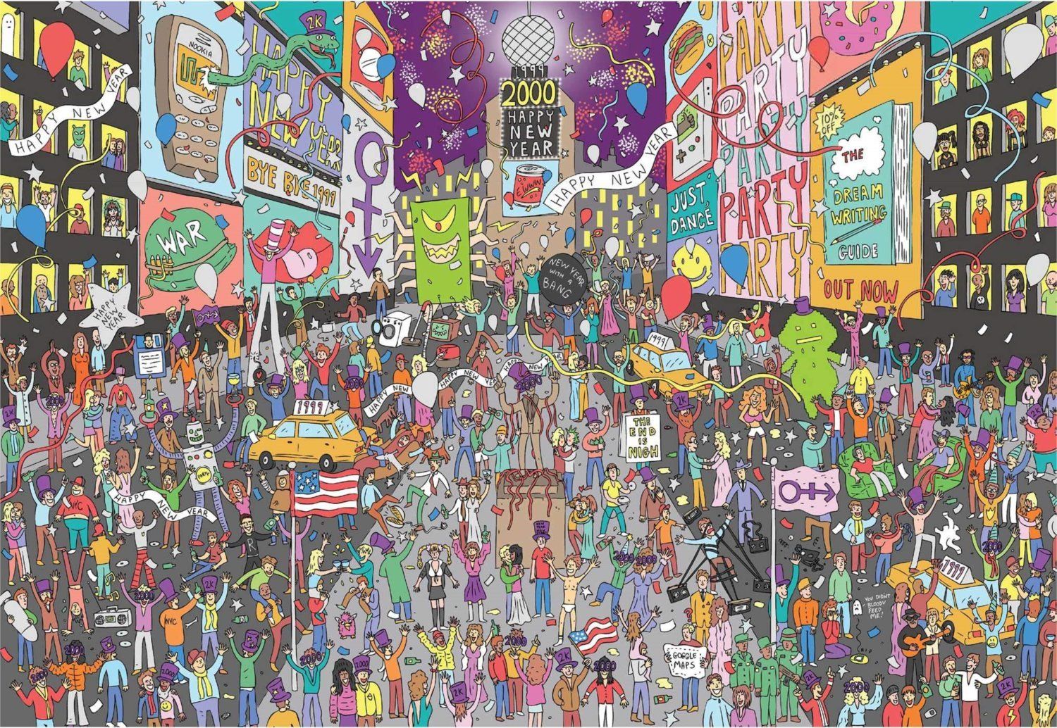 SMITH STREET Puzzle Kde je Prince? 500 dílků - obrázek 1