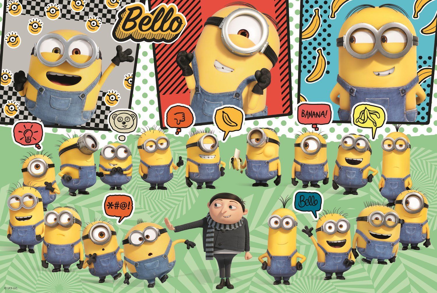 TREFL Puzzle Mimoni: Bello! 160 dílků - obrázek 1