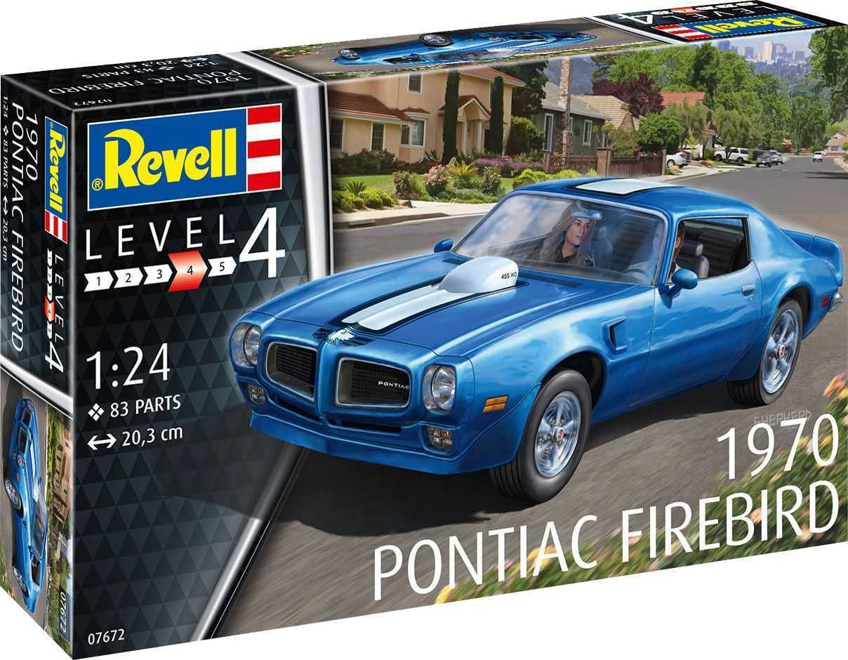 REVELL ModelSet auto 67672 - 1970 Pontiac Firebird (1:24) - obrázek 1