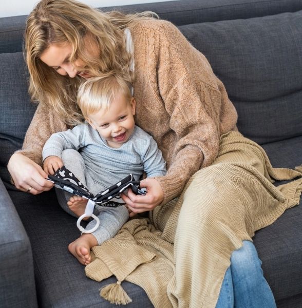BabyOno BabyOno Luxusní bambusová dečka  - písková - obrázek 3