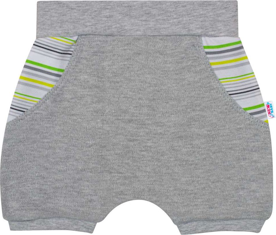 2-dílná letní bavlněná souprava New Baby Perfect Summer stripes 56 (0-3m) - obrázek 3