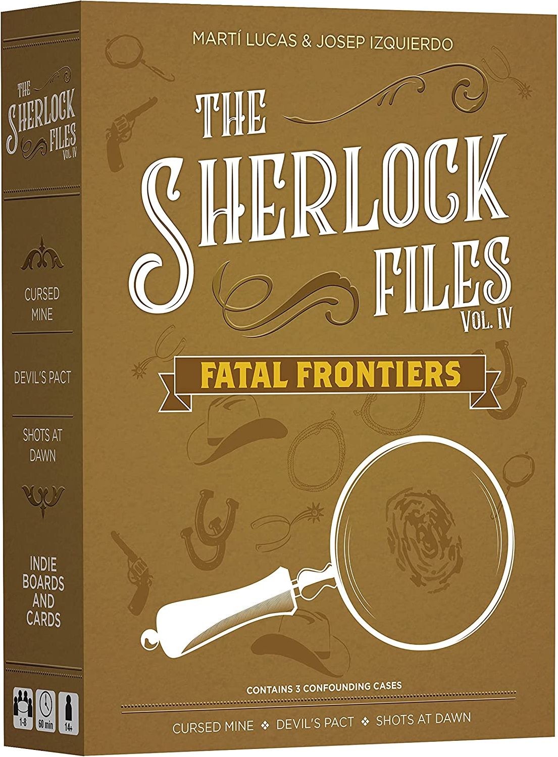 Indie Boards and Cards Sherlock Files Vol 4 Fatal Frontiers - obrázek 1