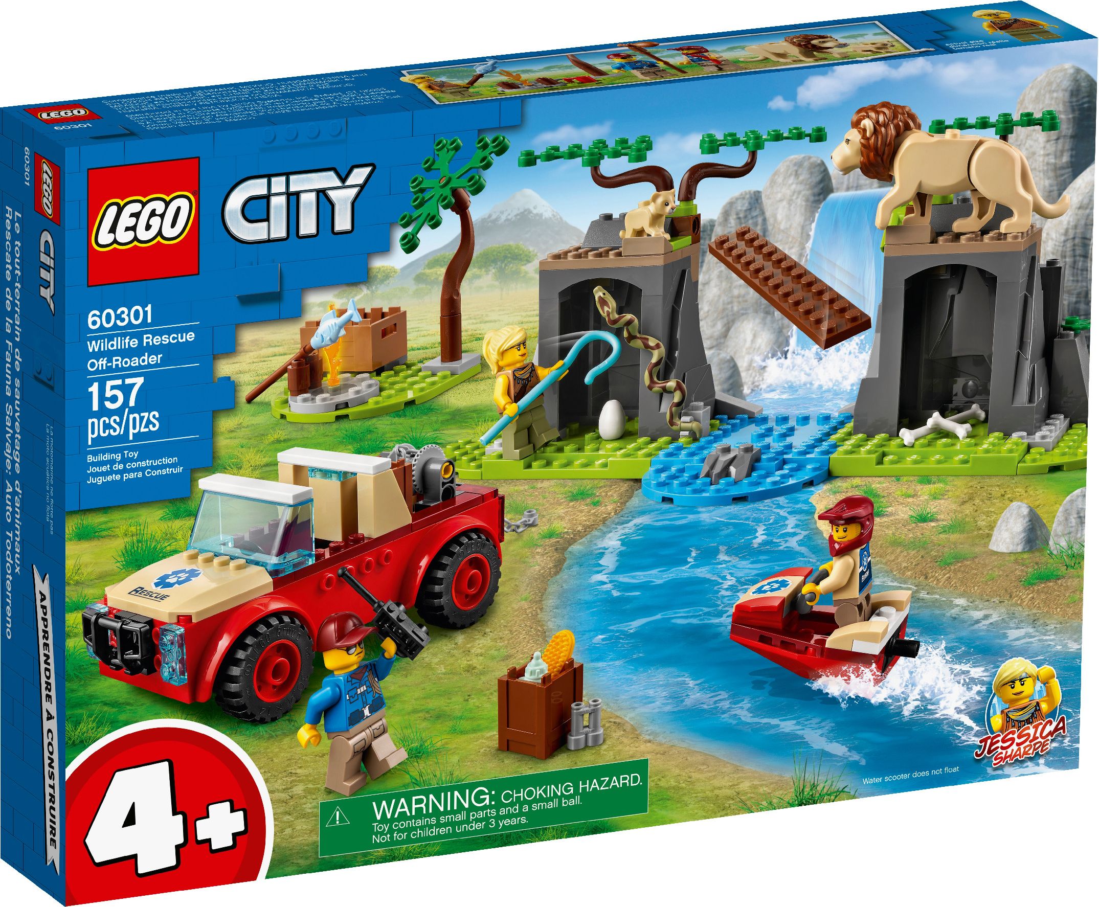 LEGO Záchranářský teréňák do divočiny 60301 - obrázek 1