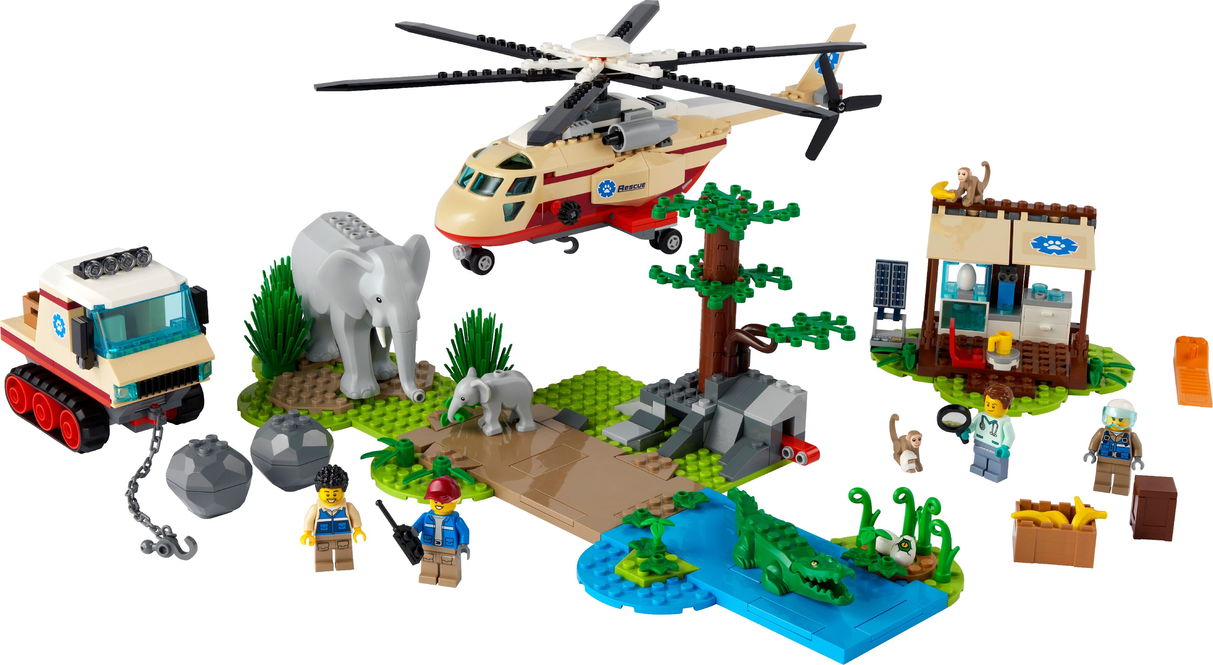 LEGO Záchranná operace v divočině 60302 - obrázek 2