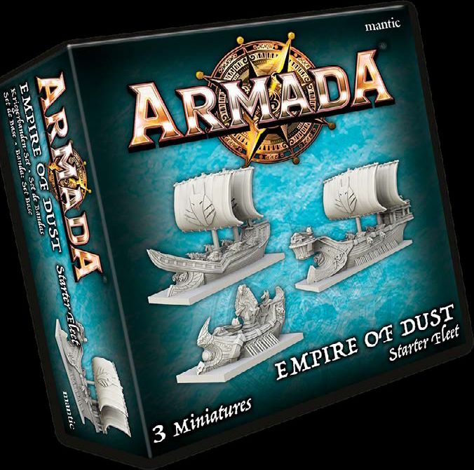 Mantic Games Armada - Empire of Dust Starter Fleet - obrázek 1