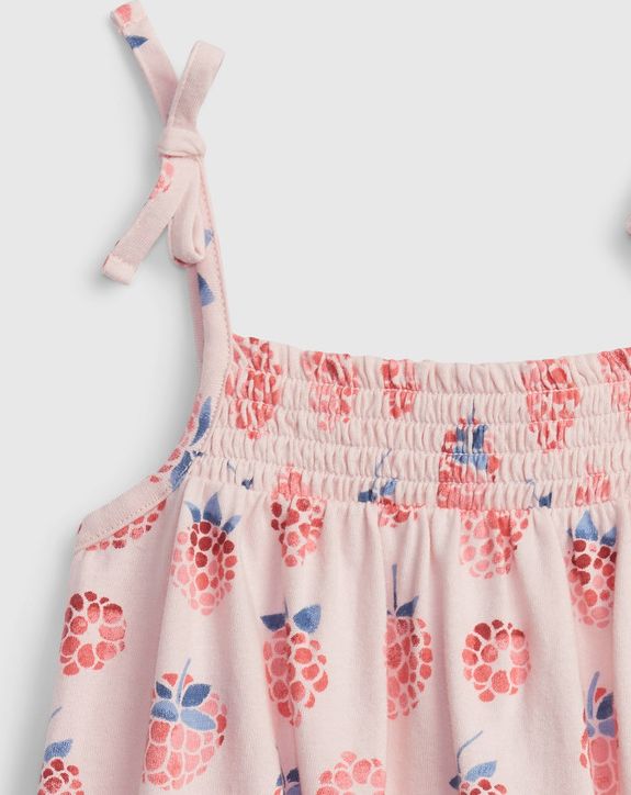 Tie Smock Šaty dětské GAP | Růžová | Dívčí | 5 let - obrázek 3