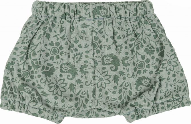 LODGER Kraťásky dětské Bloomer Flower Tribe Silt Green vel. 56 - obrázek 2