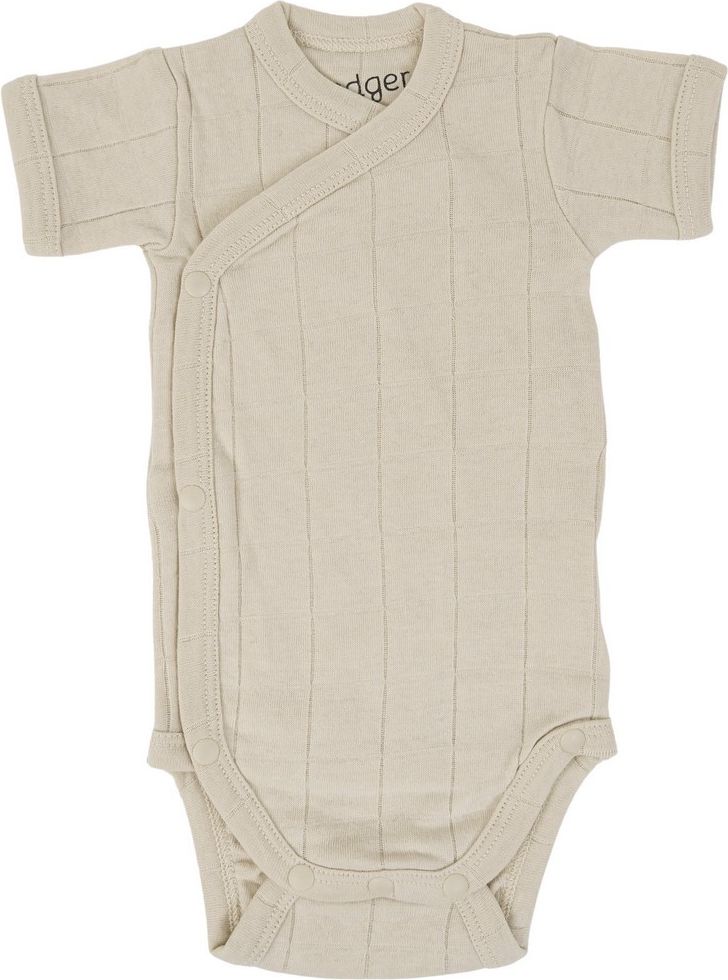 LODGER Body dětské s krátkými rukávy Romper Tribe Birch vel. 68 - obrázek 1