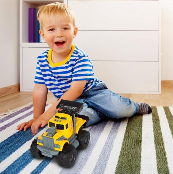 Auto Monster truck skala na baterie