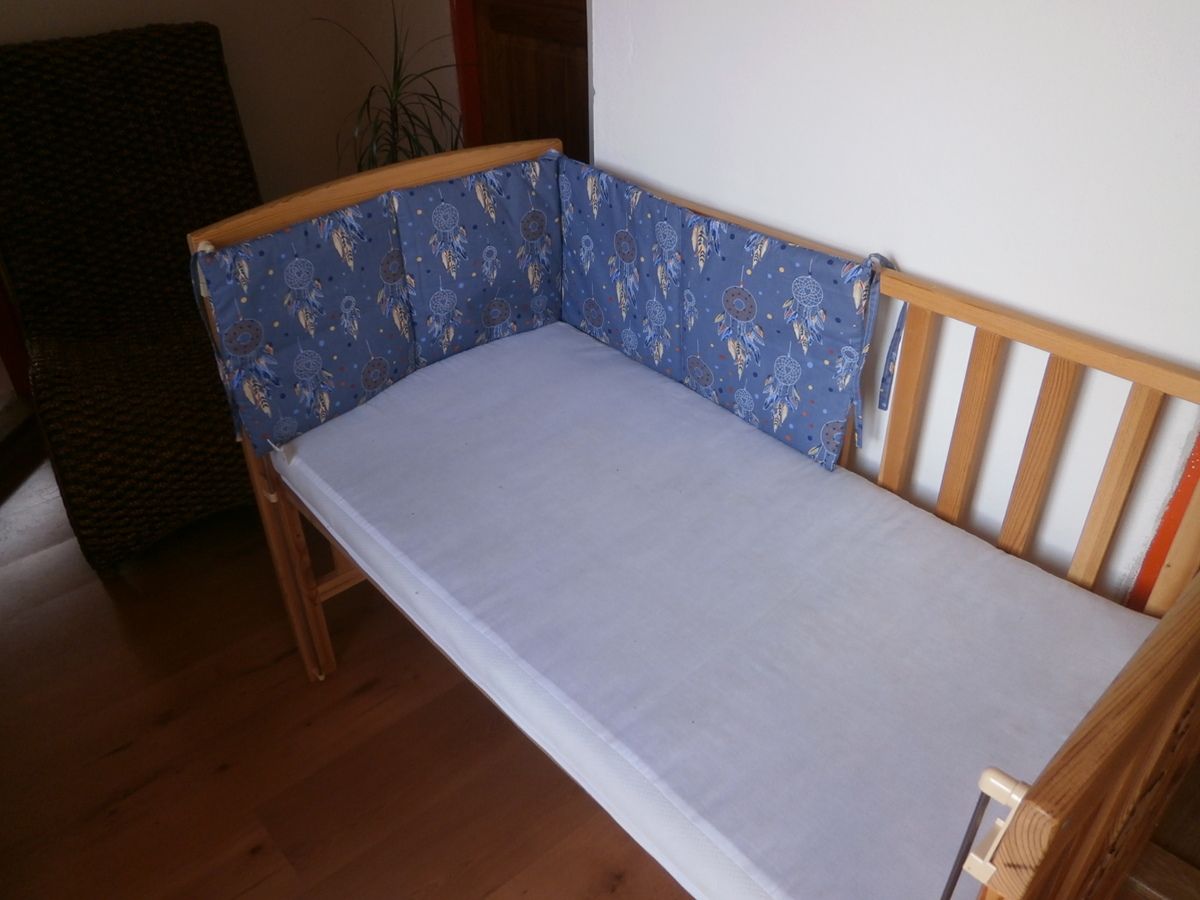 KHC Výhodný set 4ks Kojící těhotenský polštář+Zavinovačka+Mantinel do postýlky+Kapsář Lapače snů - obrázek 8
