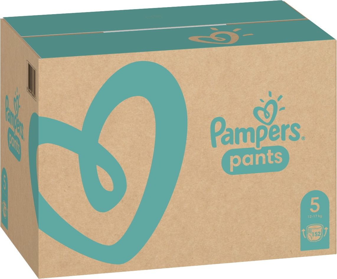PAMPERS ActivePants 5 JUNIOR 12-17 kg 152 ks - obrázek 2