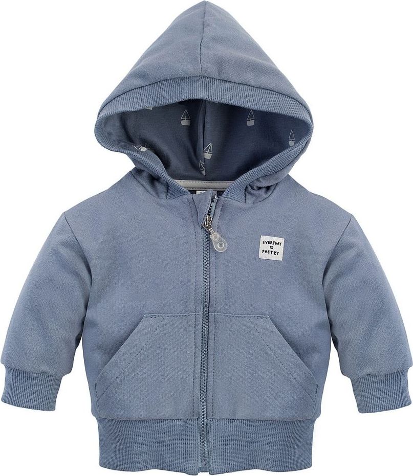 Pinokio Mikina s kapucí Summertime Grey 92 - obrázek 1