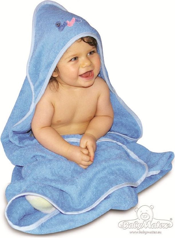 Baby Matex LUPER dětská osuška s kapucí - obrázek 2
