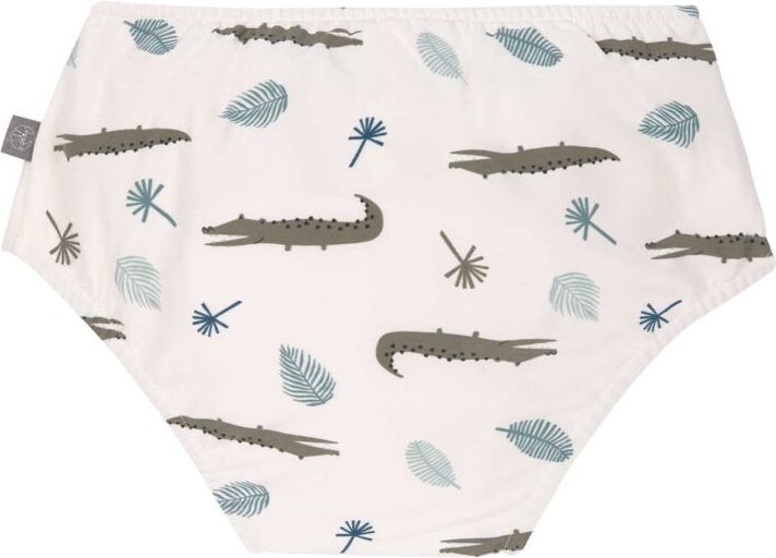 Lässig Chlapecké plavky Swim Diaper Boys Crocodile White - obrázek 2