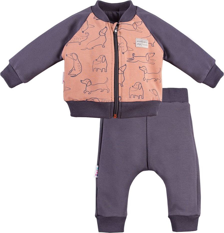 Eevi Tepláková souprava Lazy Days Grey 62 - obrázek 1