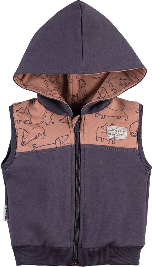 Eevi Vesta Lazy Days Grey dogs 104 - obrázek 1