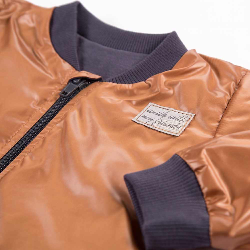 Eevi Bunda Lazy Days brown Bomber 68 - obrázek 2