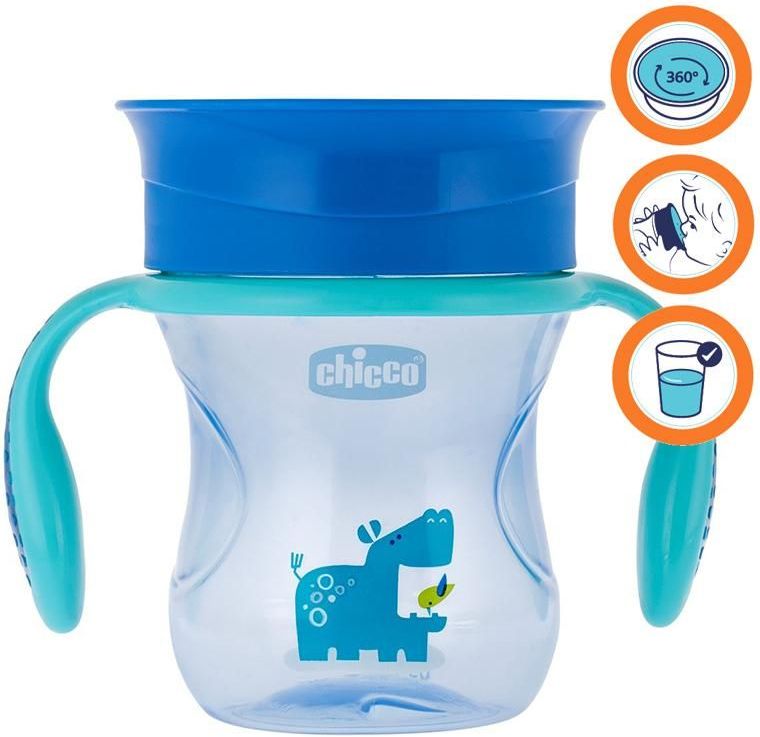 Chicco Hrneček s držadly 200 ml Perfect 360 - obrázek 1