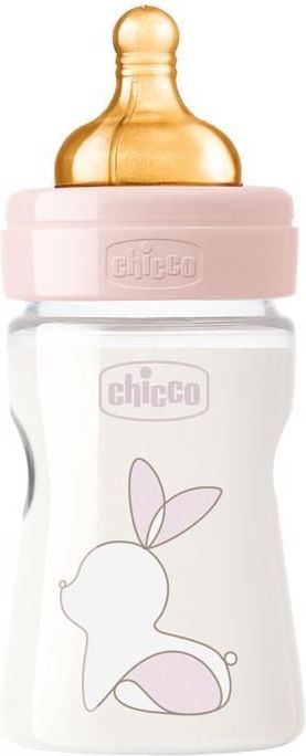 Chicco Láhev kojenecká latex 150 ml Original Touch - obrázek 1