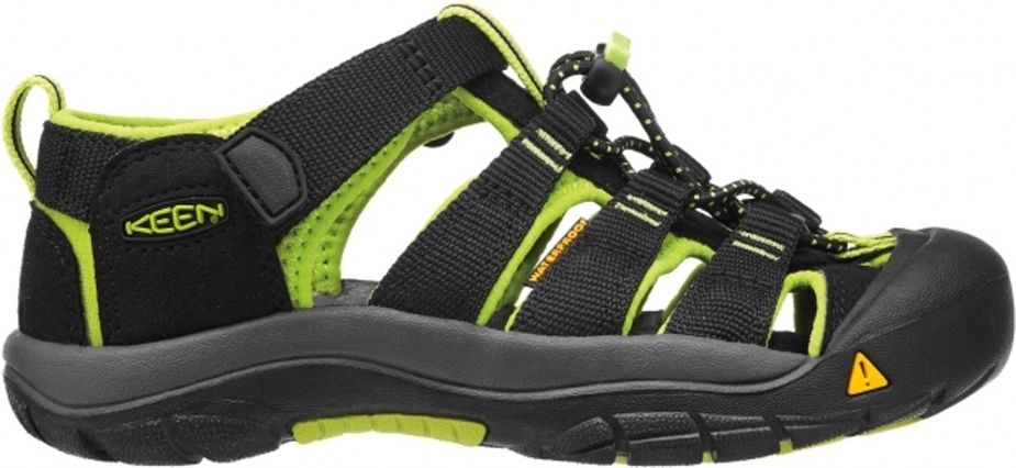 KEEN NEWPORT H2 CHILDREN black/lime green velikost: US9 - 25/26 EU - obrázek 2