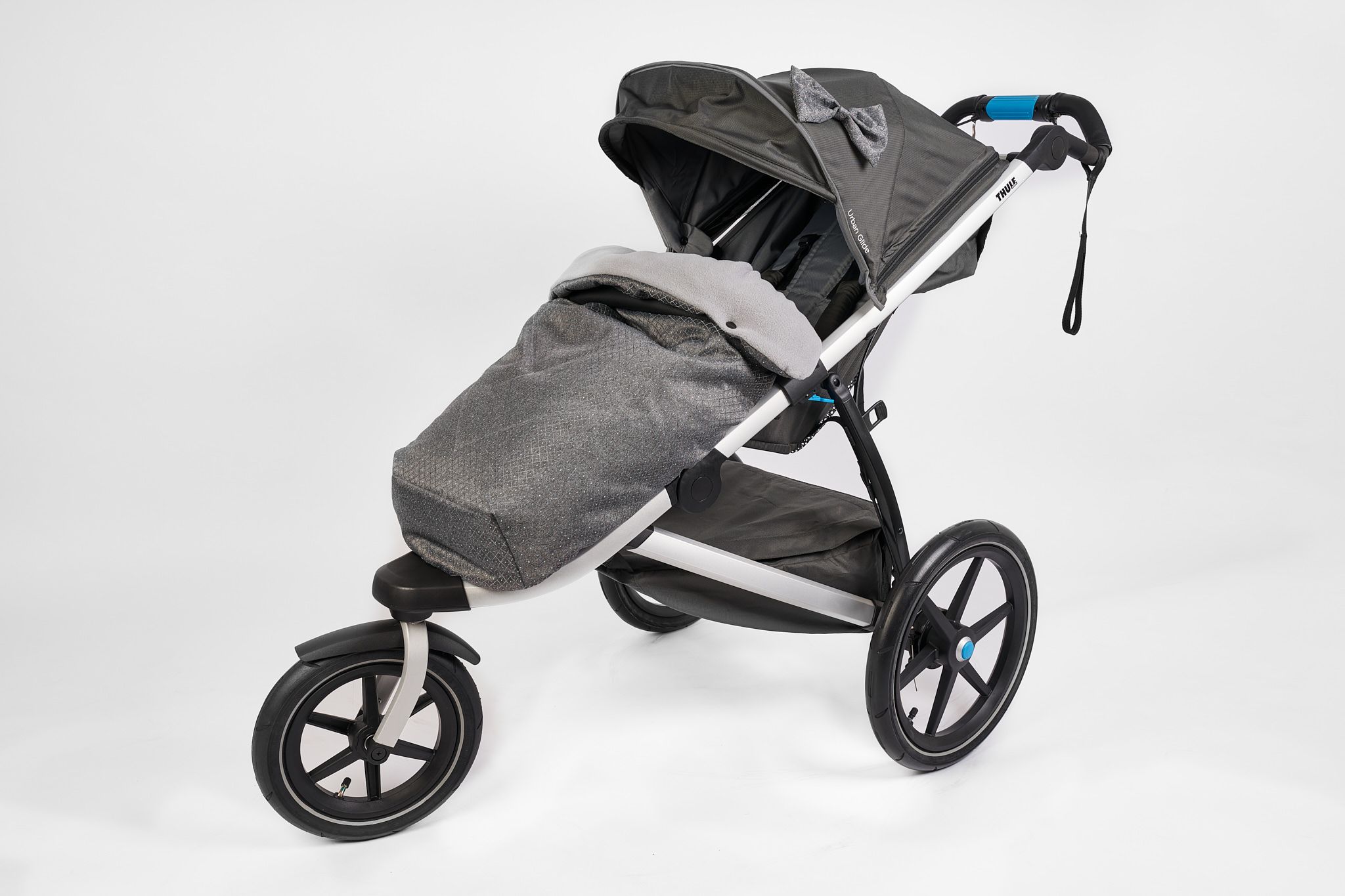 Ma-tata.cz Nánožník s podložkou pro Thule Varianta: jaro,léto - tenký vatelín, Model kočárku: Thule Urban Glide 1 - obrázek 1