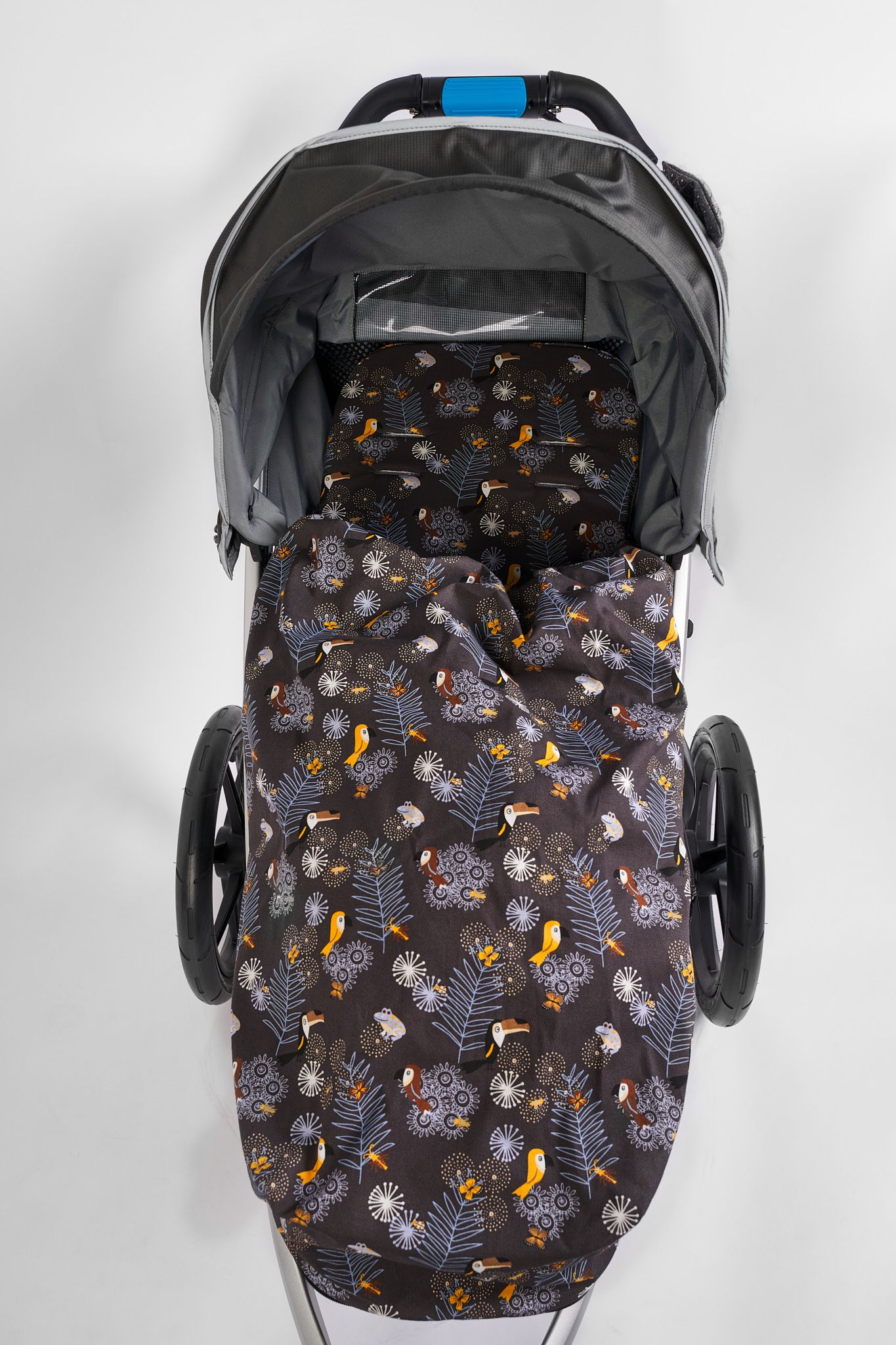Ma-tata.cz Nánožník s podložkou pro Thule Varianta: jaro,léto - tenký vatelín, Model kočárku: Thule Urban Glide 1 - obrázek 3