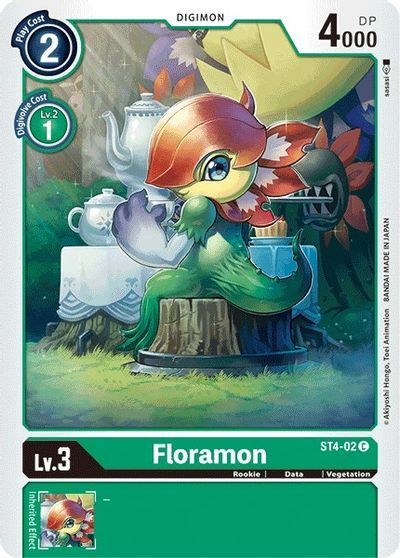 Floramon (C) / DIGIMON - STARTER DECK - obrázek 1