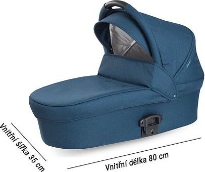 Set kočárek X-lander X-Move 2021 Petrol blue - obrázek 5