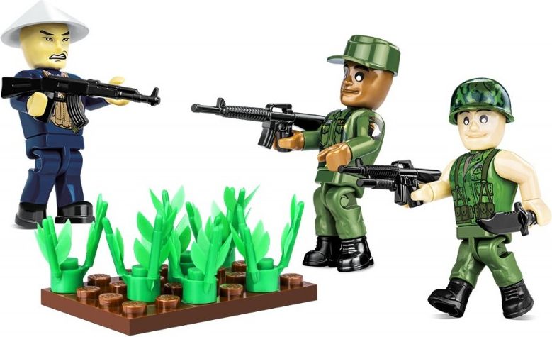 COBI 2047 Figurky vojáků Vietnamská válka - obrázek 3