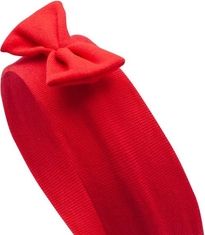 Čelenka dětská bavlna - CHERRY červená - vel.80 - obrázek 2