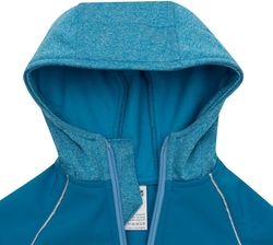 Bundička softshellová jaro/podzim NewBaby - KAPUCE modrá - vel.80 - obrázek 2