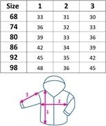 Bundička softshellová jaro/podzim NewBaby - KAPUCE modrá - vel.80 - obrázek 4