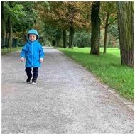Bundička softshellová jaro/podzim NewBaby - KAPUCE modrá - vel.80 - obrázek 6