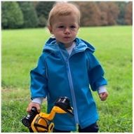 Bundička softshellová jaro/podzim NewBaby - KAPUCE modrá - vel.80 - obrázek 7