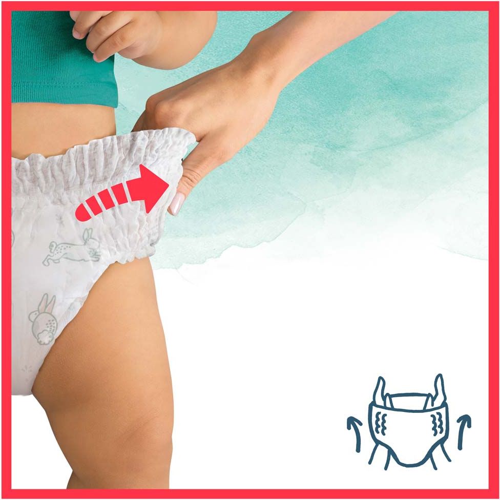 PAMPERS Pants Harmonie Plenkové Kalhotky Velikost 4, 96 ks, 9-15 kg - obrázek 2