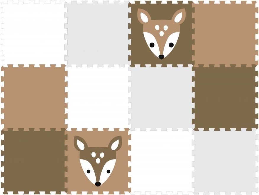 MINIDECKFLOOR PĚNOVÉ PUZZLE 12 DÍLŮ - KOLOUŠEK - obrázek 2