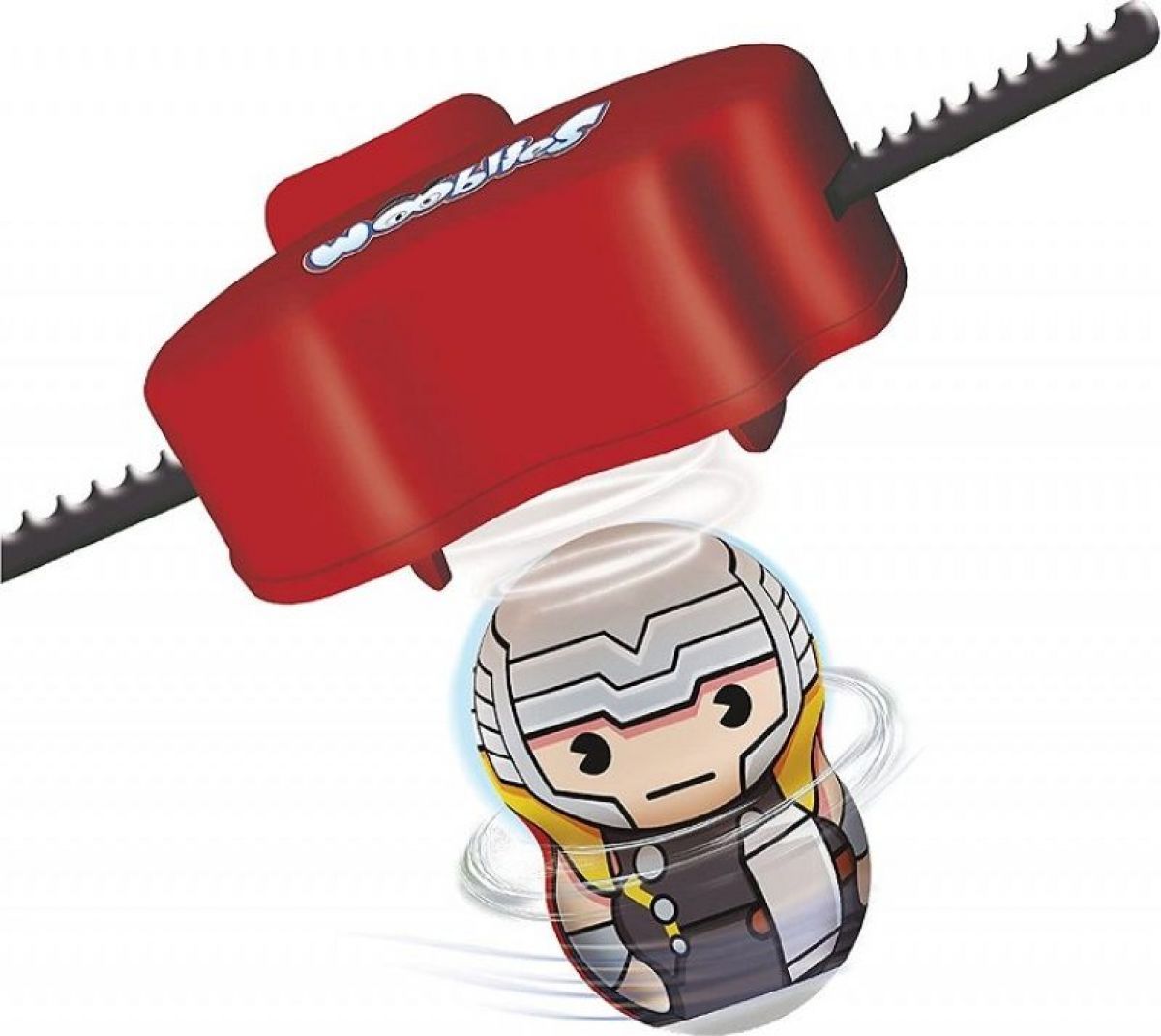 TM Toys Wooblies Marvel Bojová Aréna s 2 turbo vystřelovači - obrázek 3