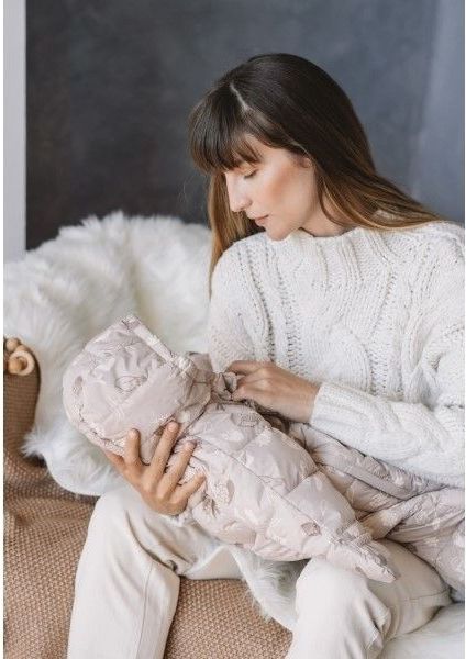 LEOKID Baby Overall Pink Forest 3-9 měsíců - obrázek 2