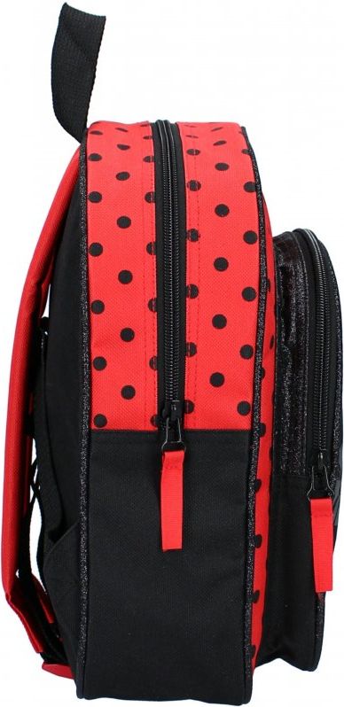 Vadobag · Dětský / dívčí batoh s přední kapsou Kouzelná beruška - Miraculous Ladybug - 7L - obrázek 3