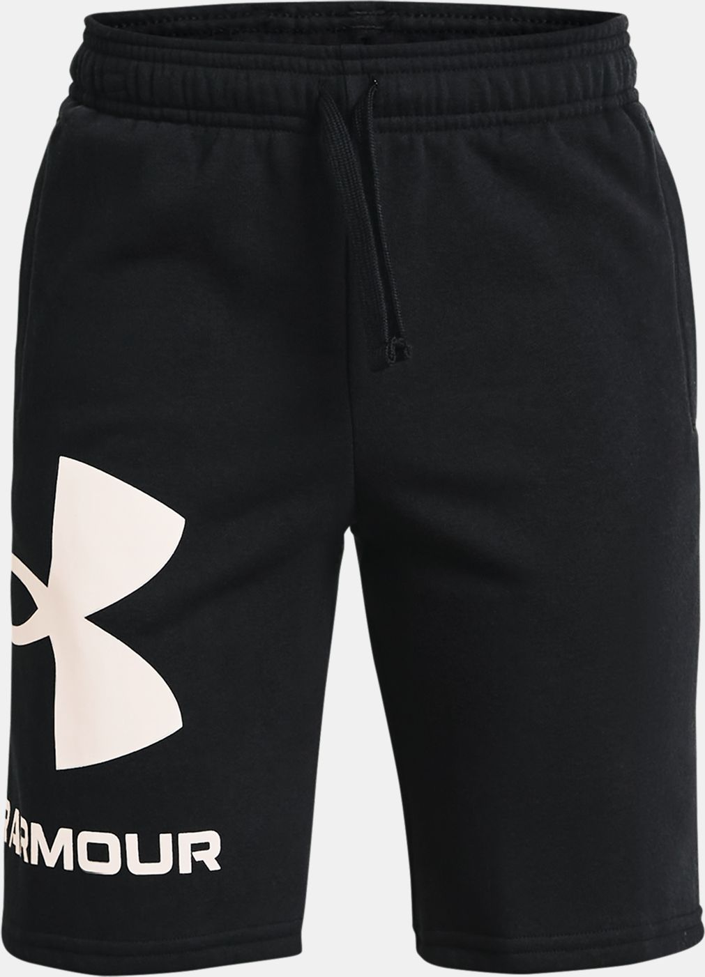 Under Armour dětské kraťasy UA RIVAL FLEECE LOGO SHORTS-BLK - 128 - obrázek 1