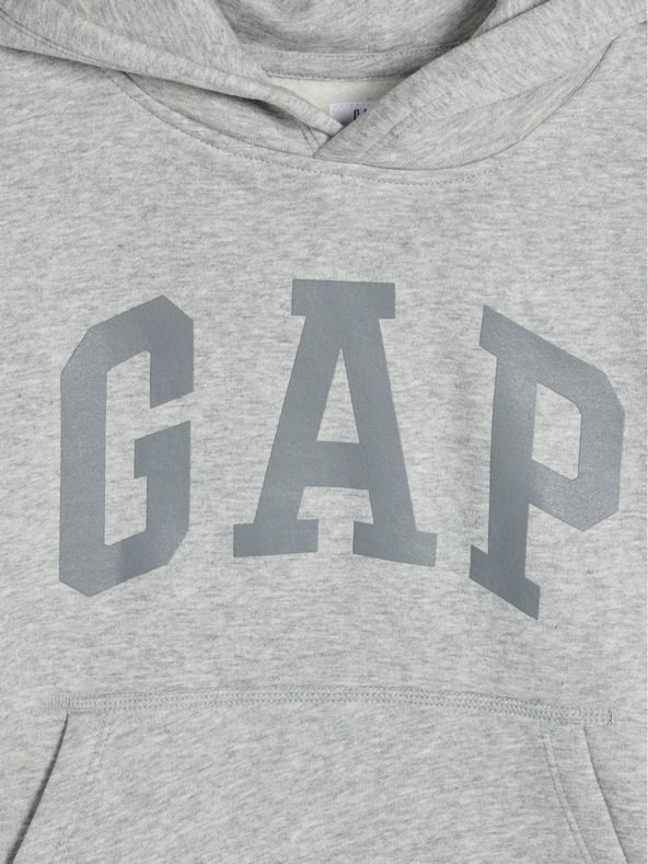 Mikina dětská GAP | Šedá | Chlapecké | XL - obrázek 3