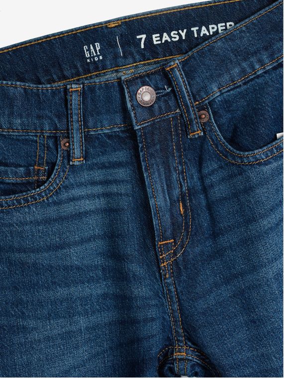 Easy Taper Jeans dětské GAP | Modrá | Chlapecké | 10 - obrázek 3