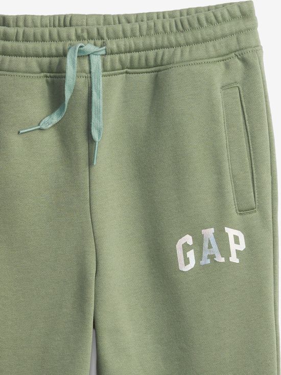 Logo Tepláky dětské GAP | Zelená | Dívčí | XL - obrázek 4